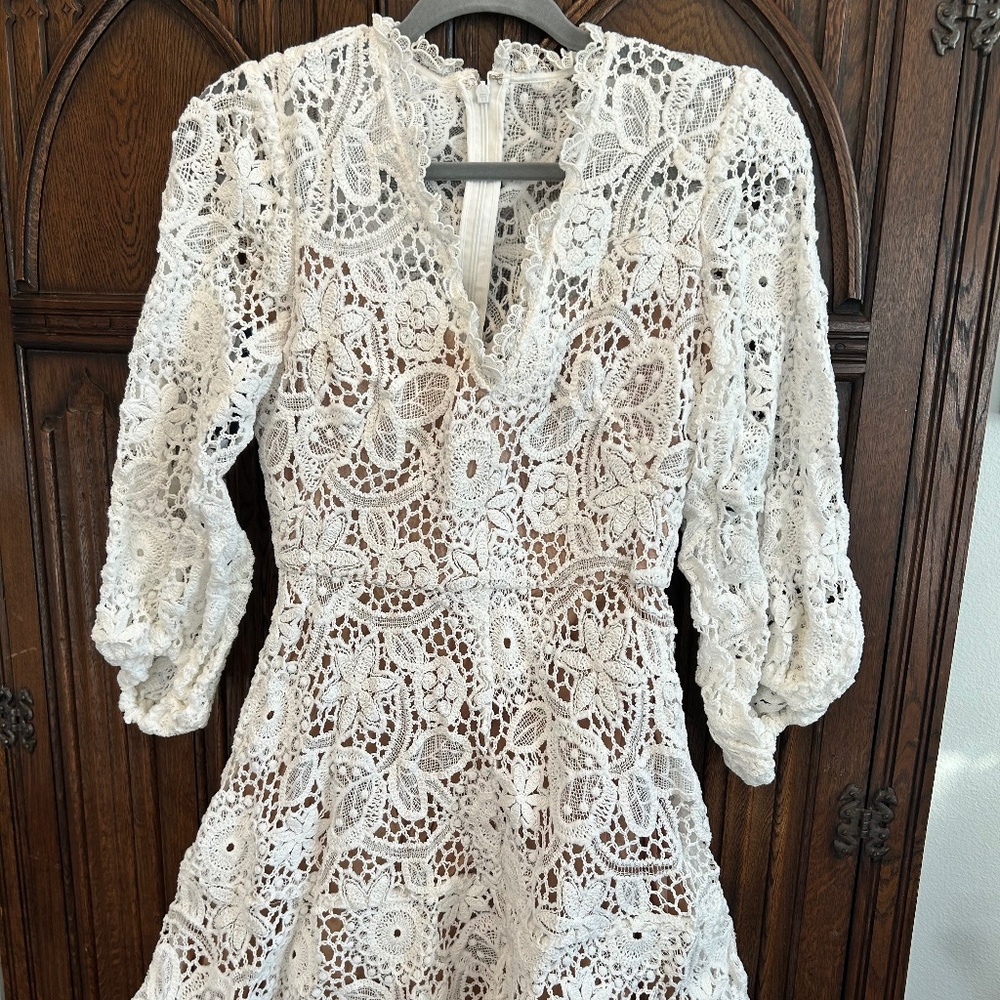 PEARL lace dress